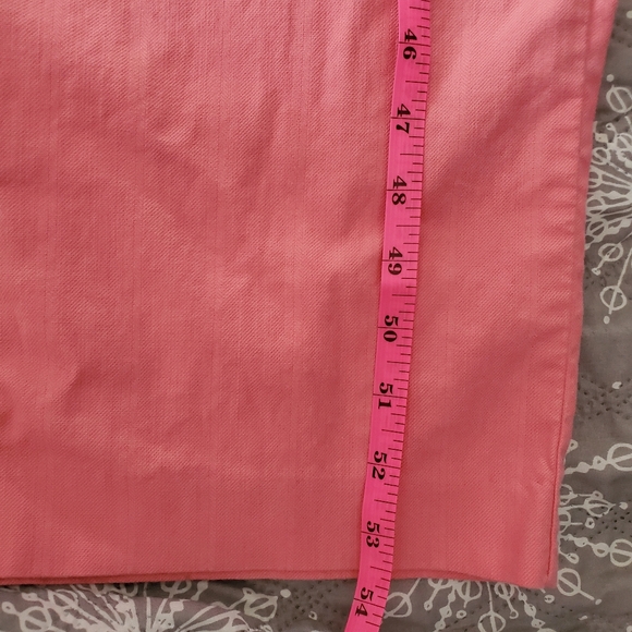 Madewell Button Front Shortsleeve Day Jumpsuit Easy Care Coral Cotton Blend - Picture 12 of 16